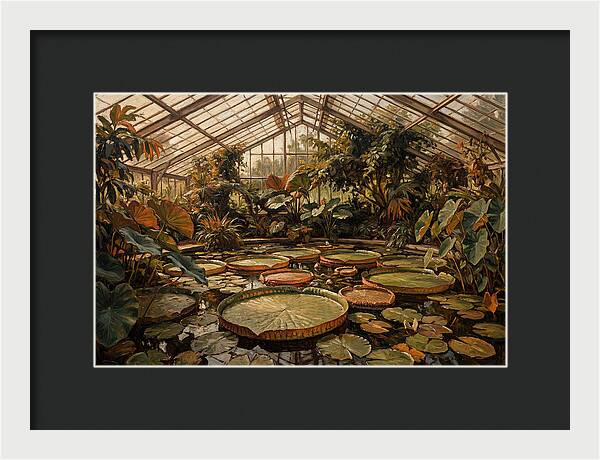 Tropical Serenity In A Glass House