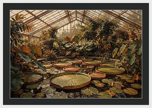 Tropical Serenity In A Glass House