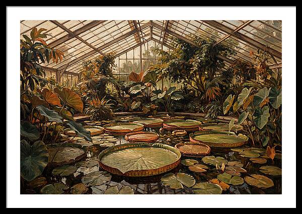 Tropical Serenity In A Glass House