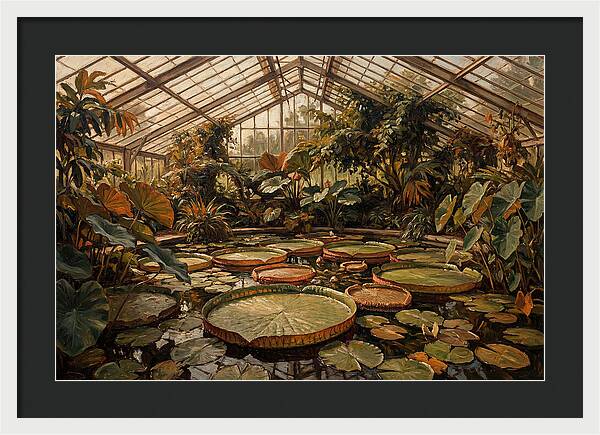 Tropical Serenity In A Glass House