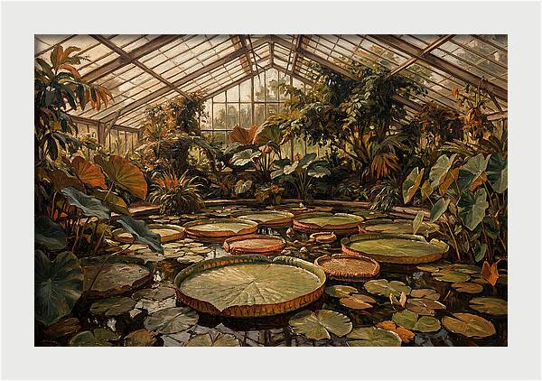 Tropical Serenity In A Glass House