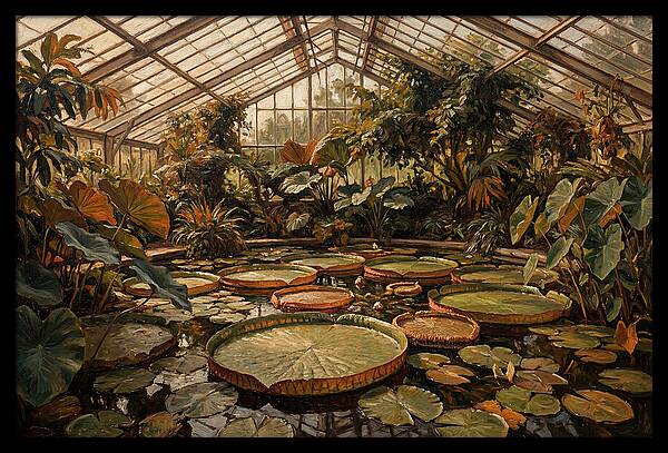 Tropical Serenity In A Glass House