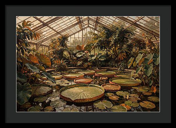 Tropical Serenity In A Glass House