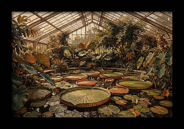 Tropical Serenity In A Glass House