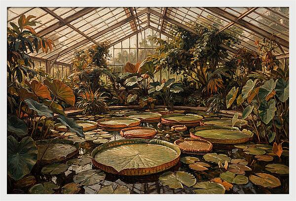 Tropical Serenity In A Glass House