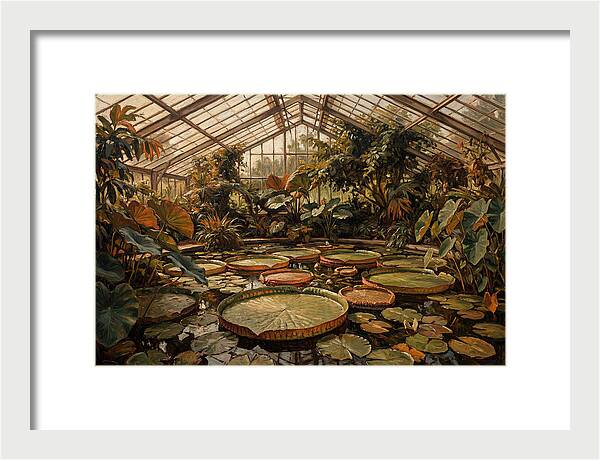 Tropical Serenity In A Glass House