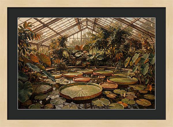 Tropical Serenity In A Glass House
