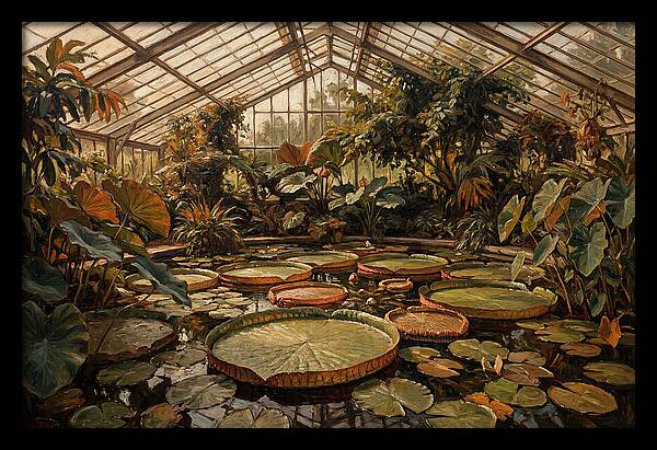 Tropical Serenity In A Glass House