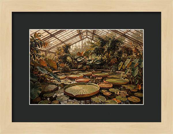 Tropical Serenity In A Glass House