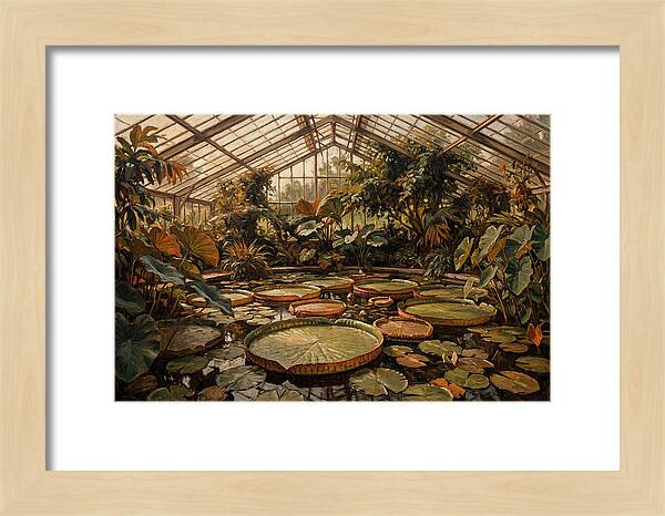 Tropical Serenity In A Glass House