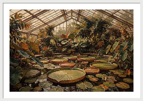Tropical Serenity In A Glass House