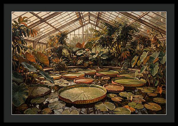 Tropical Serenity In A Glass House