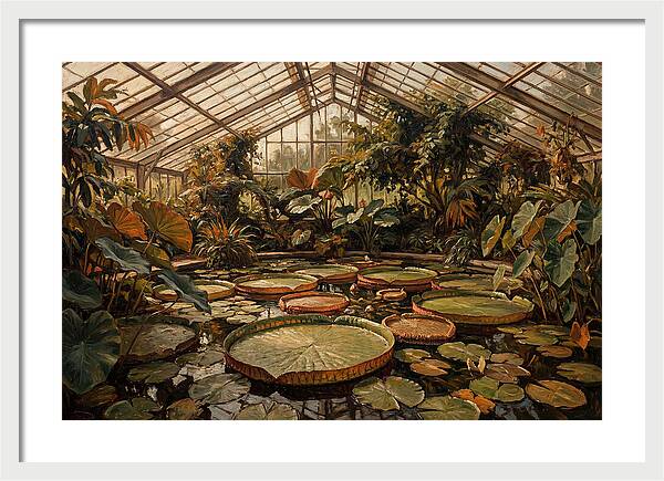 Tropical Serenity In A Glass House