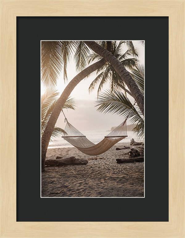 Tropical Serenity In A Hammock