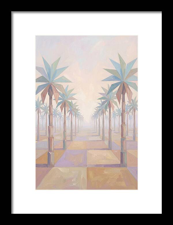 Tropical Serenity In Pastel Hues