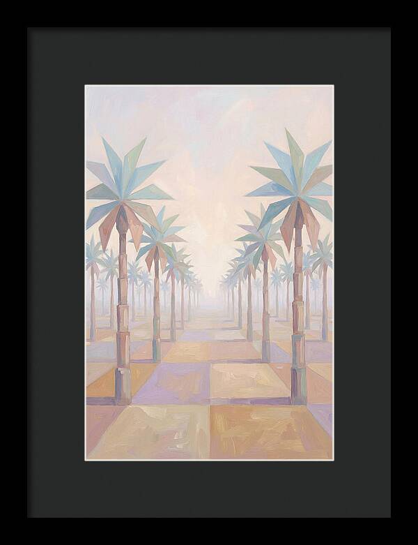 Tropical Serenity In Pastel Hues