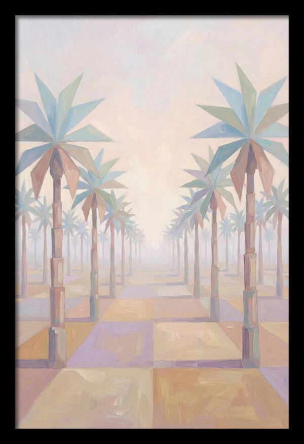 Tropical Serenity In Pastel Hues