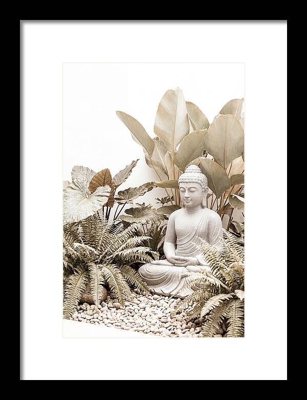 Tropical Serenity With Buddha