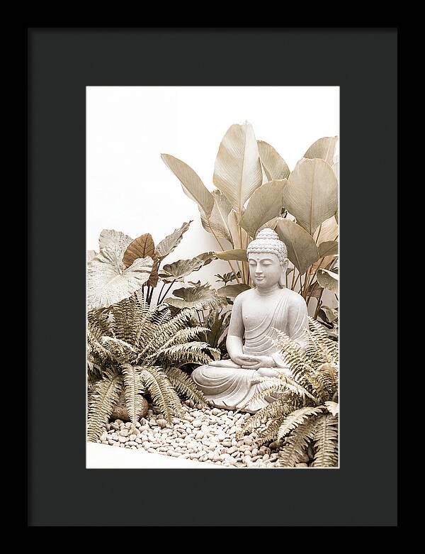 Tropical Serenity With Buddha