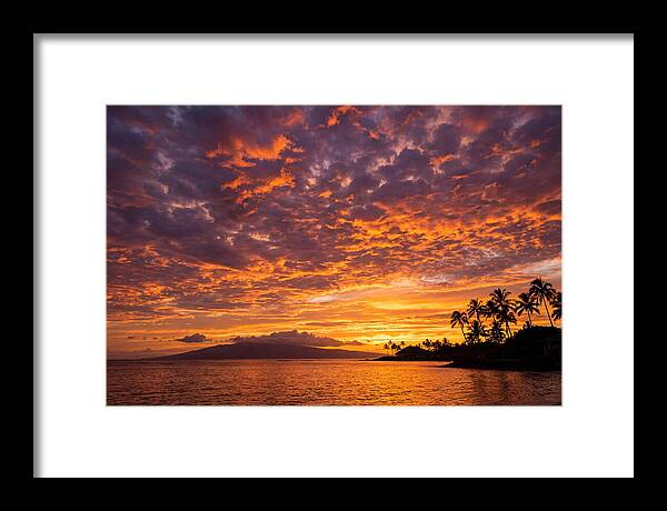 Tropical Sunset Over Ocean