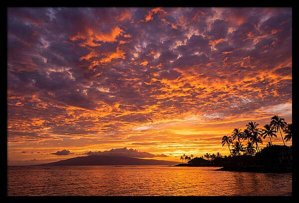 Tropical Sunset Over Ocean