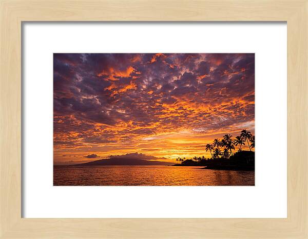 Tropical Sunset Over Ocean