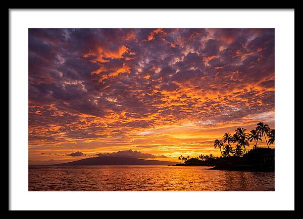 Tropical Sunset Over Ocean