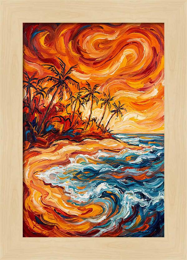 Tropical Sunset Serenity