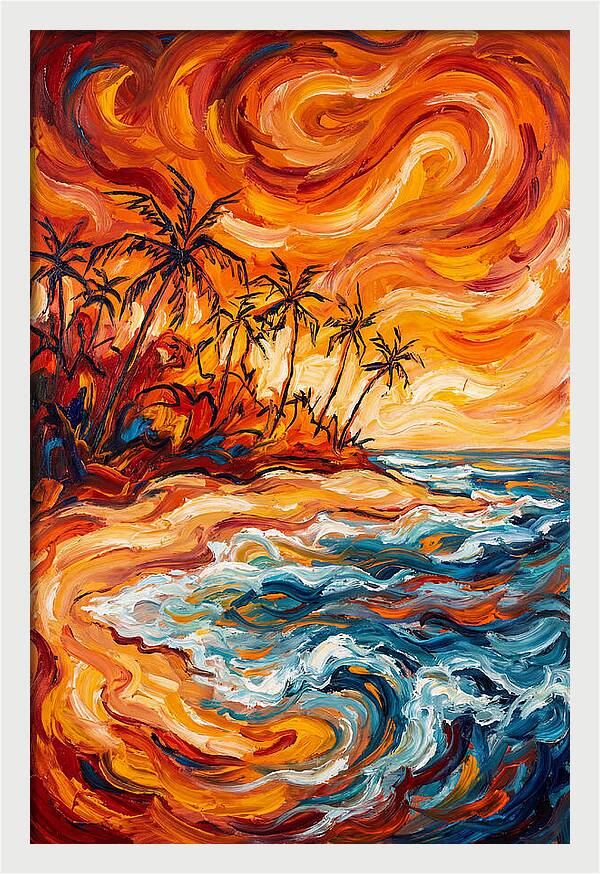 Tropical Sunset Serenity