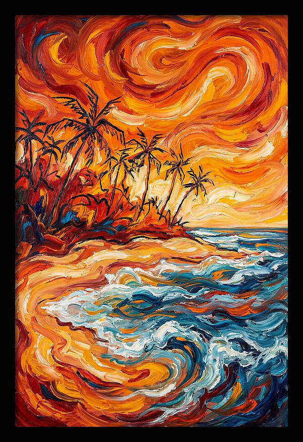 Tropical Sunset Serenity