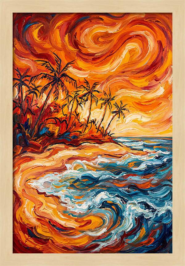 Tropical Sunset Serenity