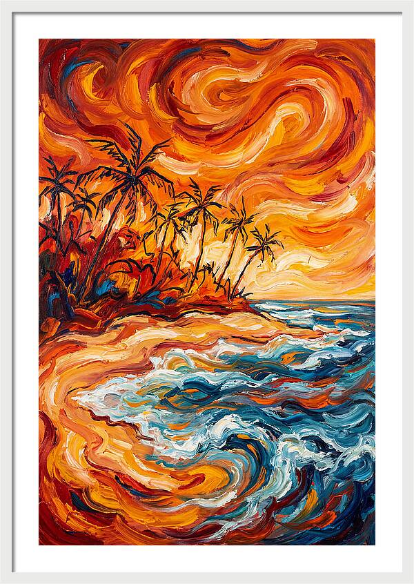 Tropical Sunset Serenity