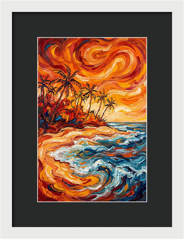 Tropical Sunset Serenity