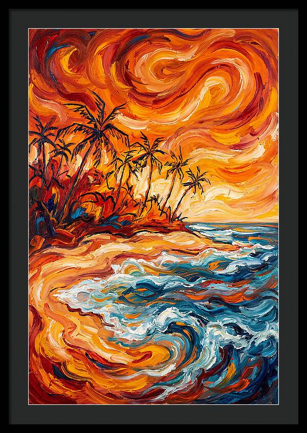 Tropical Sunset Serenity