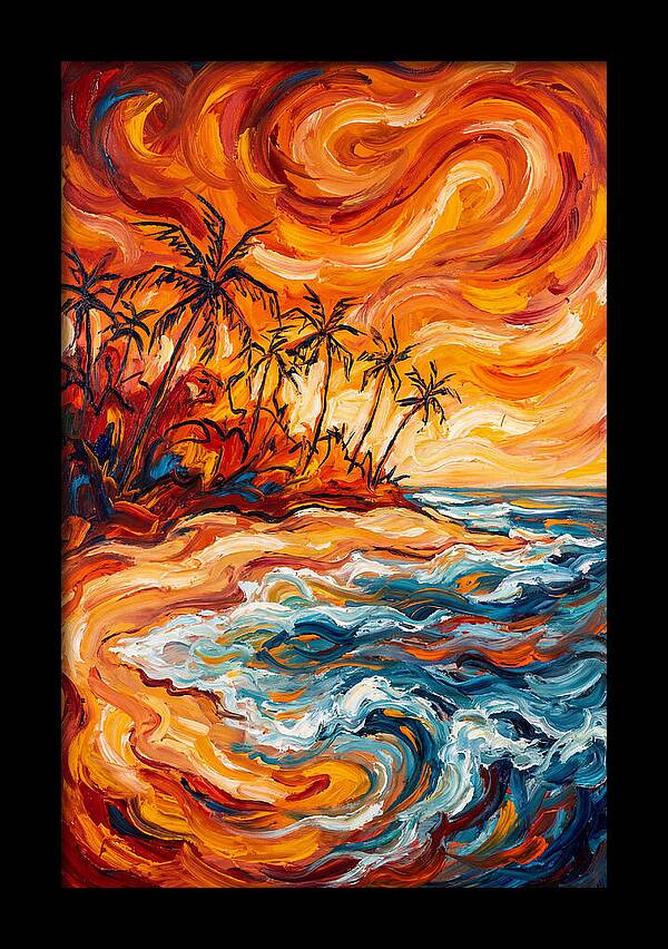 Tropical Sunset Serenity
