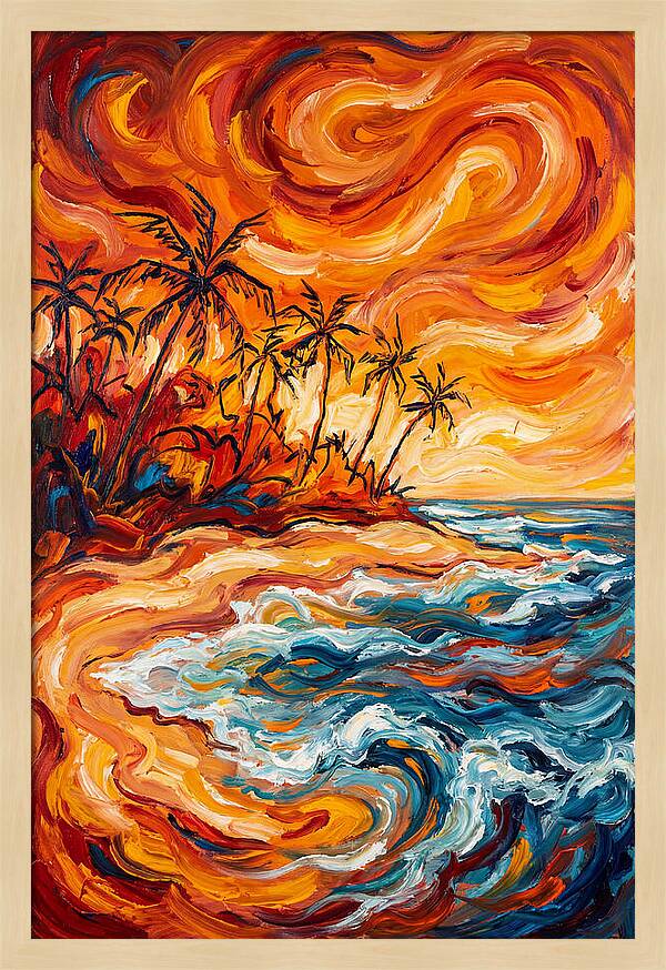 Tropical Sunset Serenity
