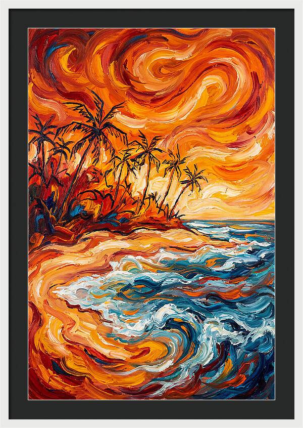 Tropical Sunset Serenity