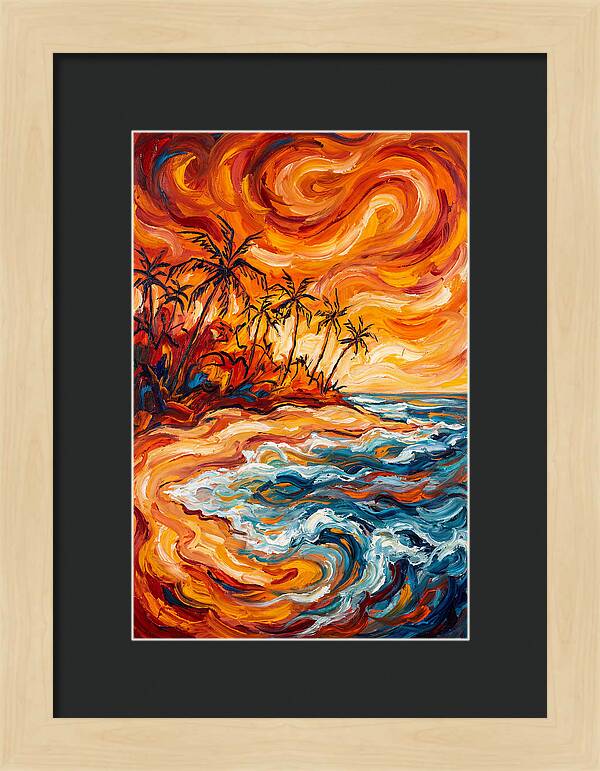 Tropical Sunset Serenity