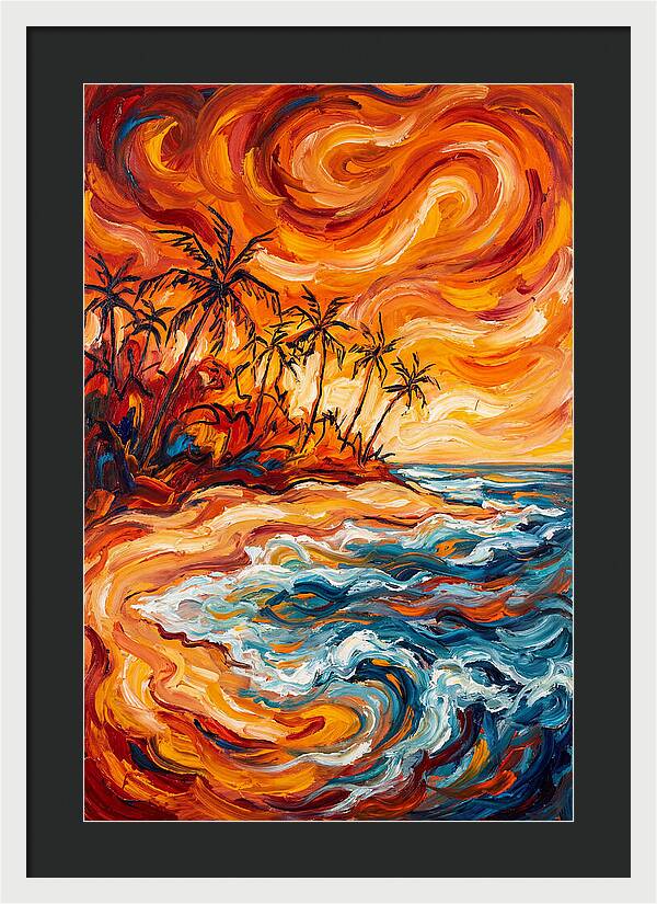 Tropical Sunset Serenity