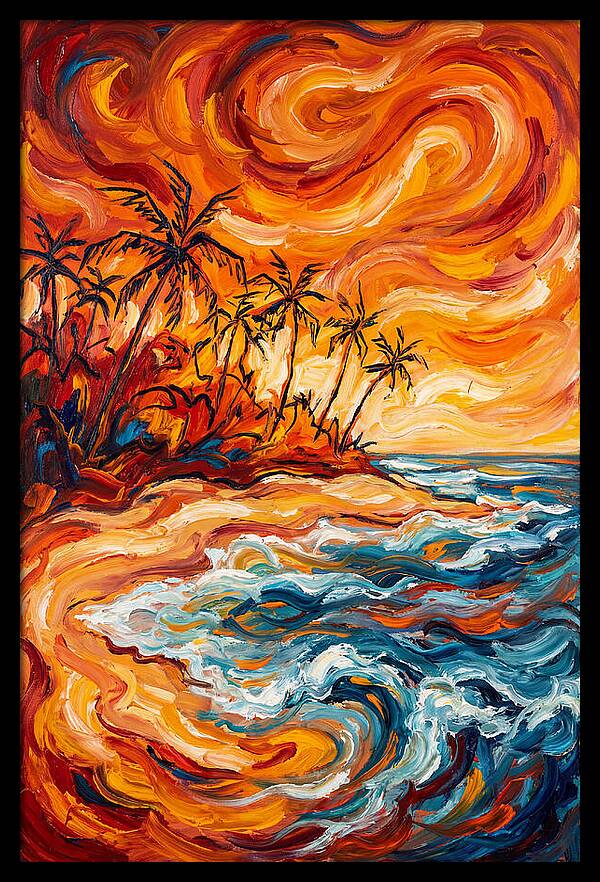 Tropical Sunset Serenity