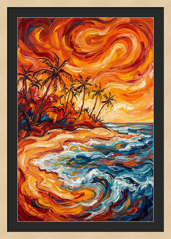 Tropical Sunset Serenity