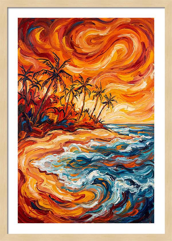 Tropical Sunset Serenity