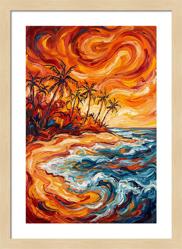 Tropical Sunset Serenity