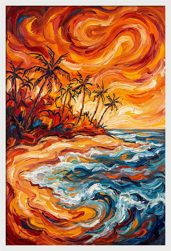 Tropical Sunset Serenity