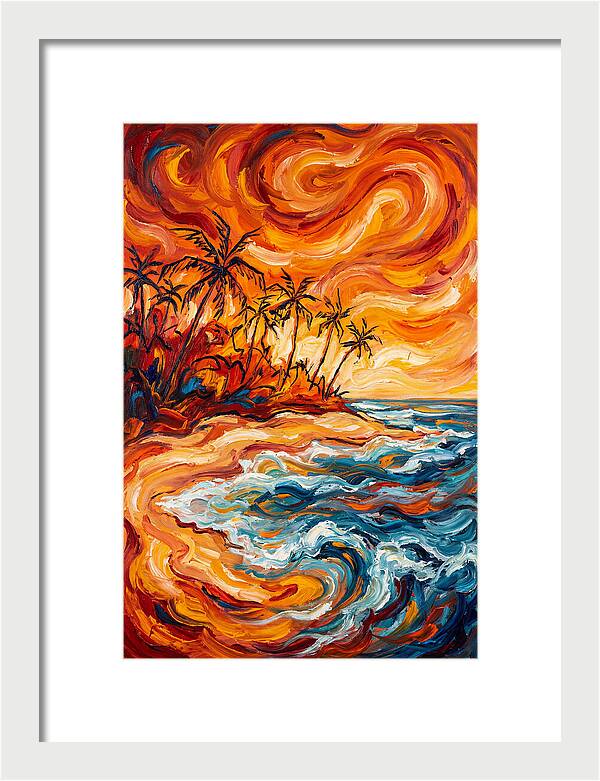 Tropical Sunset Serenity