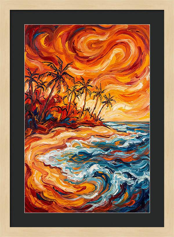 Tropical Sunset Serenity