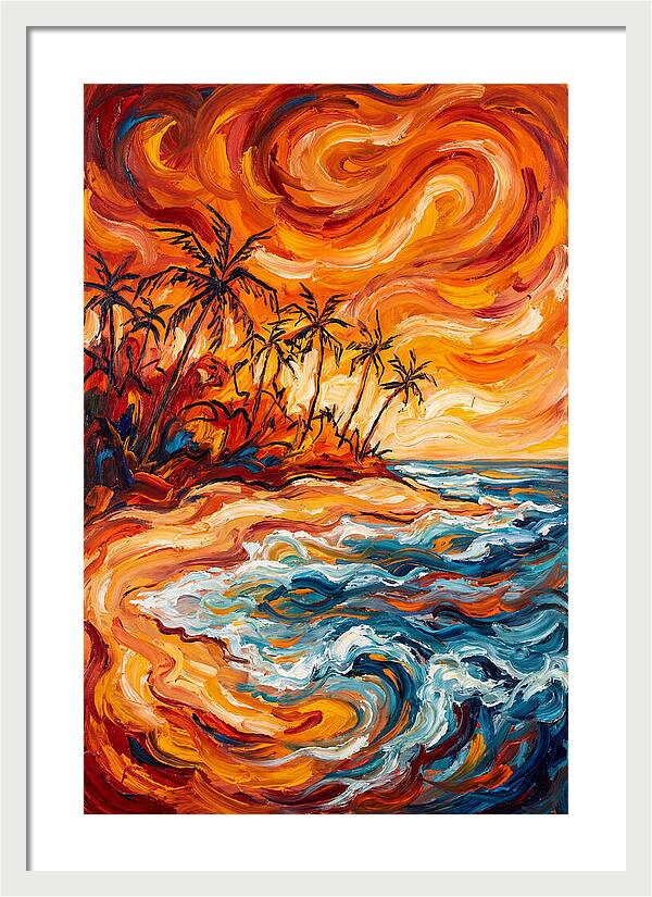 Tropical Sunset Serenity