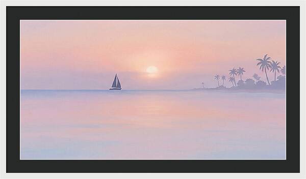 Tropical Sunset Serenity