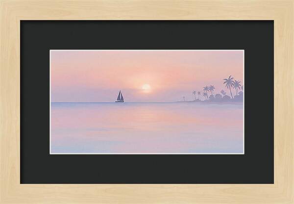 Tropical Sunset Serenity