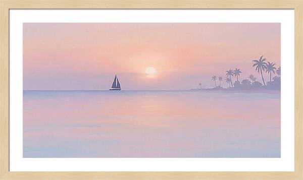 Tropical Sunset Serenity